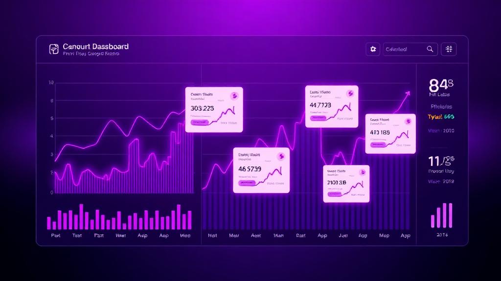 Conversion growth dashboard